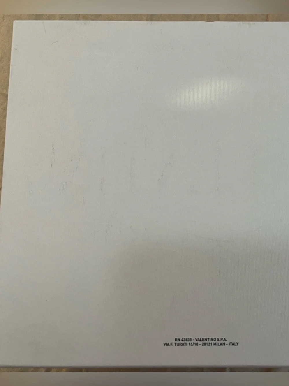 Authentic Valentino Garavani Empty Box